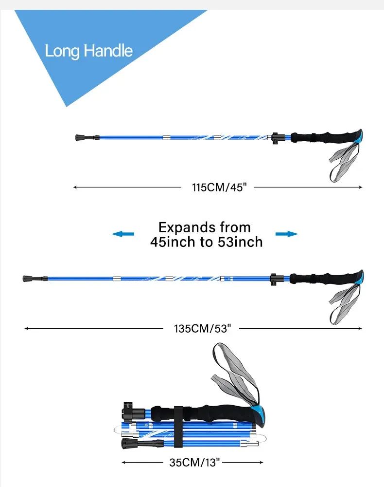 BSWOLF Nordic Ultralight Trekking Poles (2)