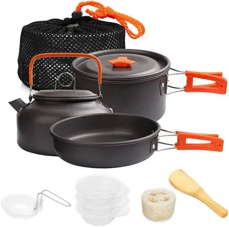 Camping Cooking Utensils - 2-3 Person