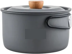 Camping Kitchen Utensil Outdoor Picnic Pots Camping Cookers Kitchen Utensils Portable Small Hot Pot Cooking Picnic Pot for Outdoor Cooking