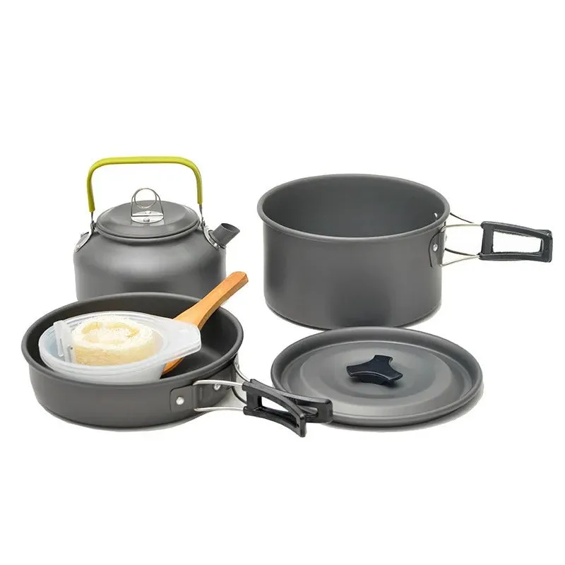 Camping Outdoor Aluminium Cooking Set