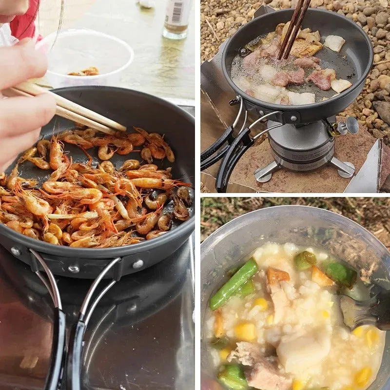 Camping Outdoor Aluminium Cooking Set