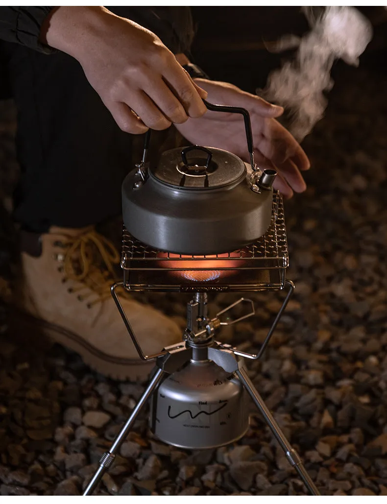 Campingmoon US-1312/1615 Toast Grill Net Portable Folding Stainless Steel Outdoor Camping Stove Accessories Bracket Barbecue Mount BBQ Toaster Bake Mesh