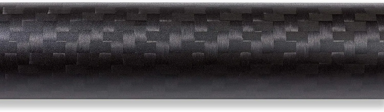 Carbon Fiber Tube - 3K Twill Weave Pattern, Matte Finish [Nominal - 3/4in OD, 9/16in ID, 49.2in Length, 1/16in Wall Thickness] [Actual - 19mm OD, 15mm ID, 1250mm Length, 2mm Wall Thickness]