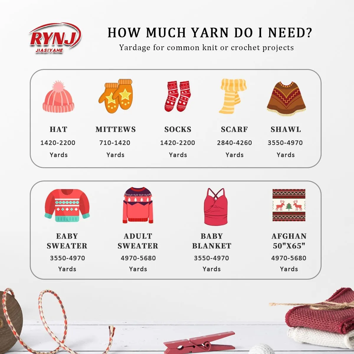 Cashmere Yarn for Crocheting, 26Nm/2 ply Experience Unmatched Soft Luxurious Hand Knitting Worsted Yarn-Enduring for Your Knitting and Crochet Projects (Deep Red,50g)