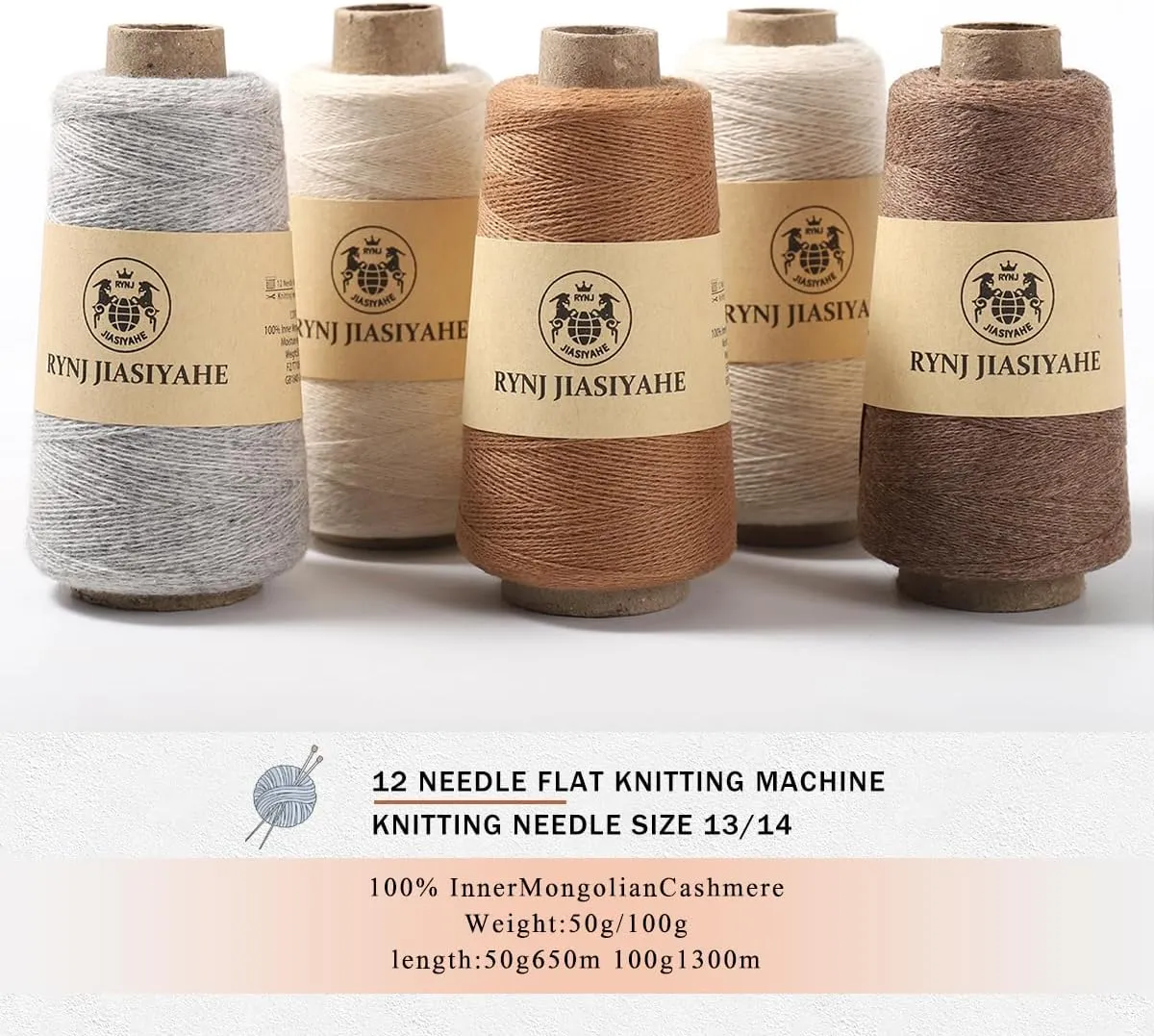 Cashmere Yarn for Crocheting, 26Nm/2 ply Experience Unmatched Soft Luxurious Hand Knitting Worsted Yarn-Enduring for Your Knitting and Crochet Projects (Deep Red,50g)