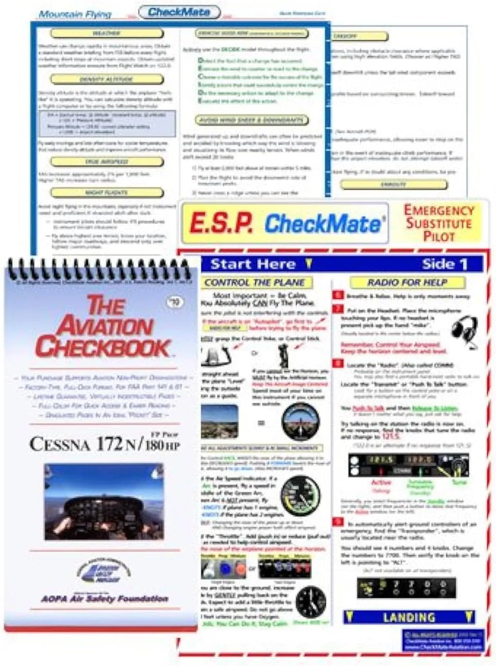 Cessna 172N Compact Checklist