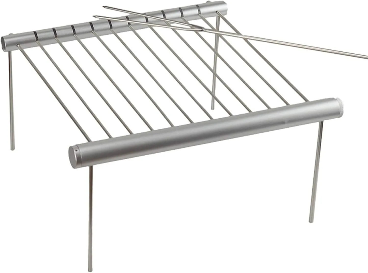 Charcoal Grill Mini Portable Folding Grill Stainless Steel Outdoor BBQ Grill Accessories for 3-5 People Camping Grill