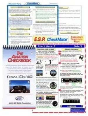 Checkmate - Compatible Compact Checklist for a Cessna 172M/180HP FP Prop