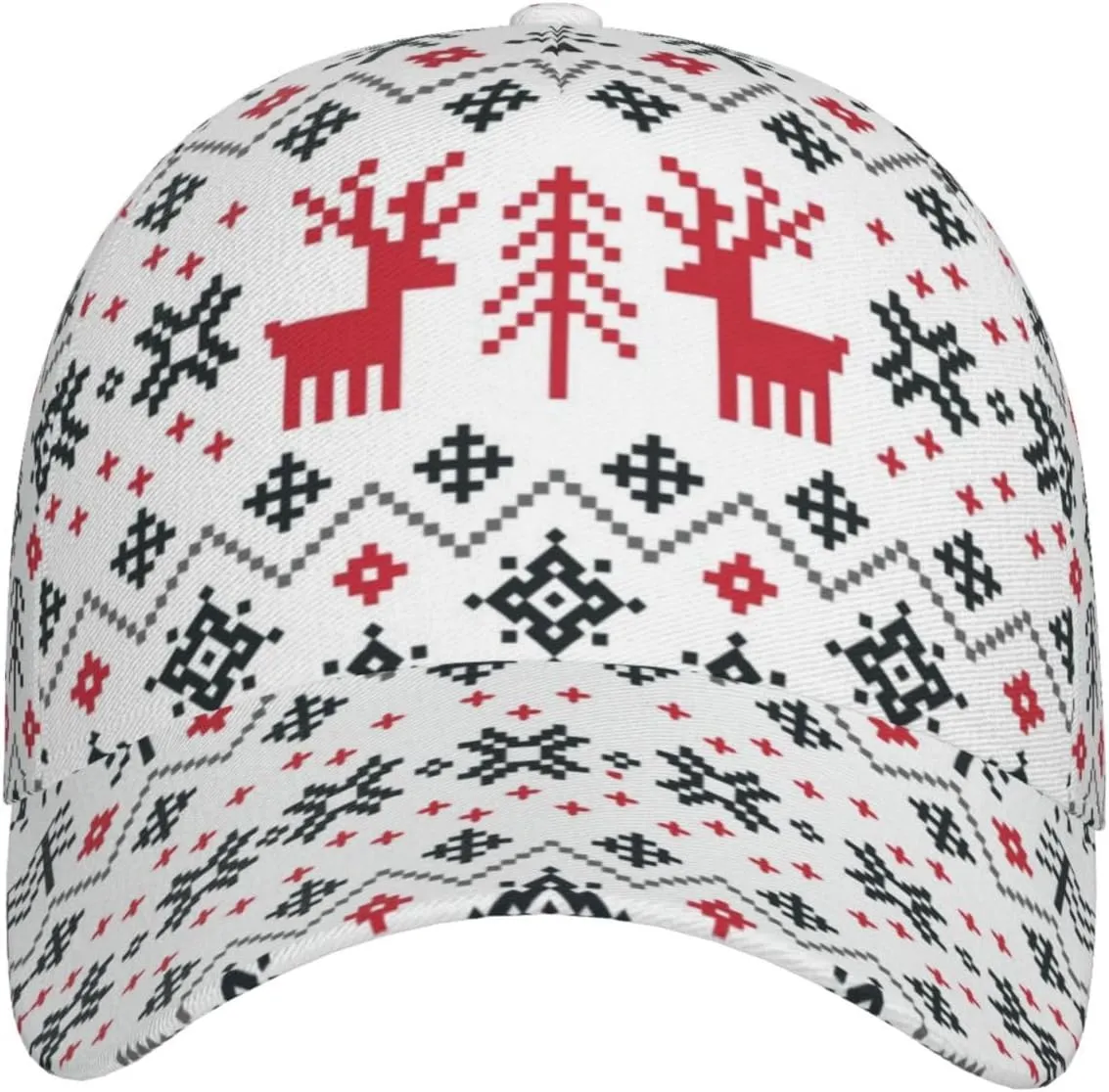 Christmas Cap Xmas Holiday Baseball Hats Fashion Sun Cap Packable Outdoor Running hat for Women and Men
