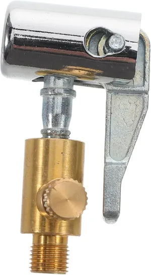 Ciieeo Portable Air Pump Connector Quick Release Adapter Threaded Nozzle for Inflator Bike Pump Accessory