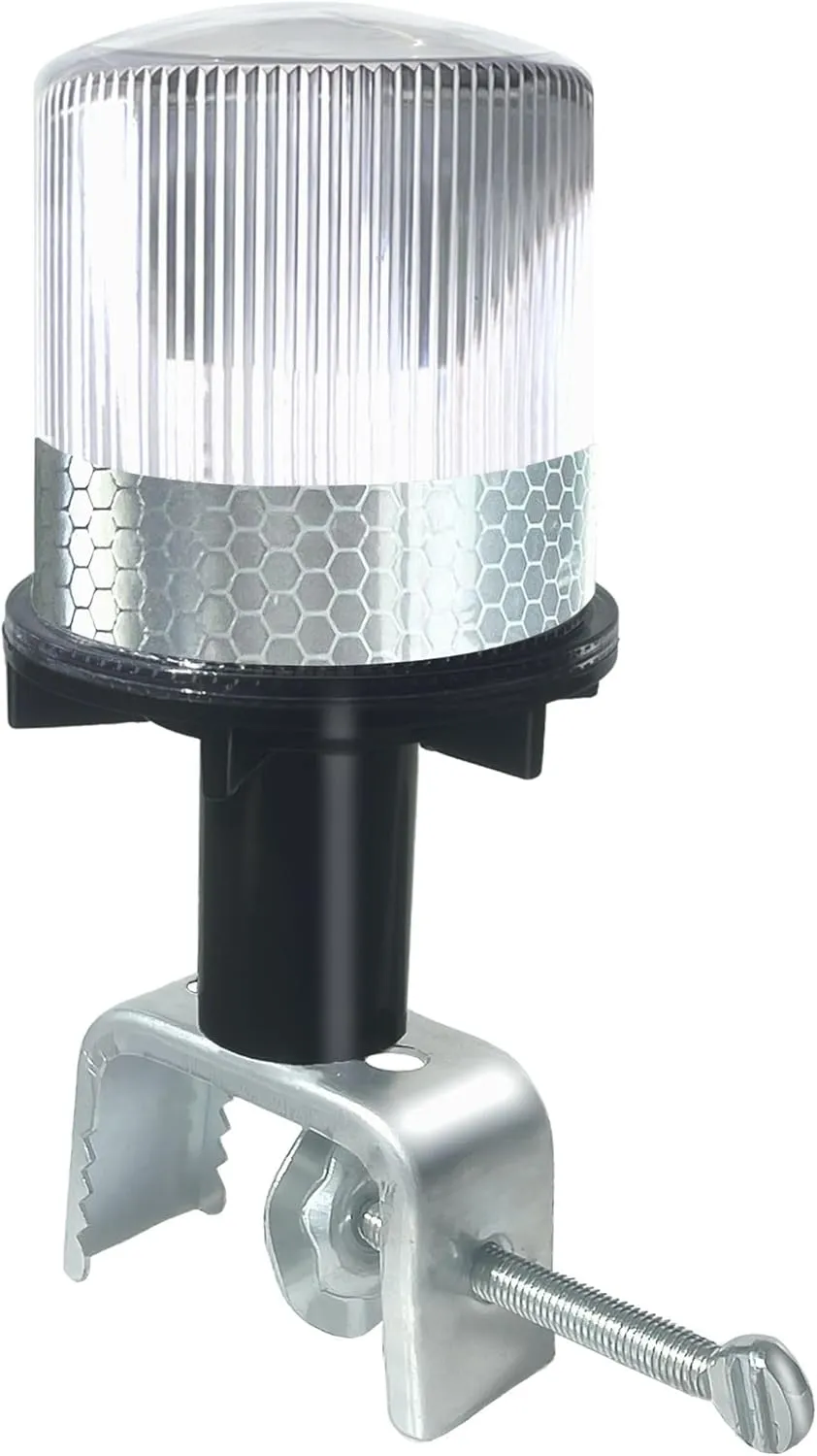 Cloud Fire Solar Strobe Warning Light - 3 Color LED (Red/White/Green) Anchor Light 360°Strobe Beacon,Navigation Lamp IP65 for Boats for Marine Boats, Construction, Traffic Safety