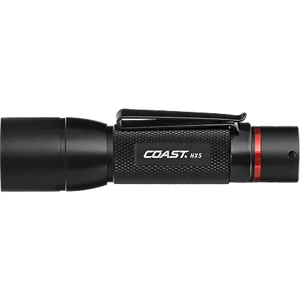 Coast HX5 Compact Focusing Torch (130 Lumens)