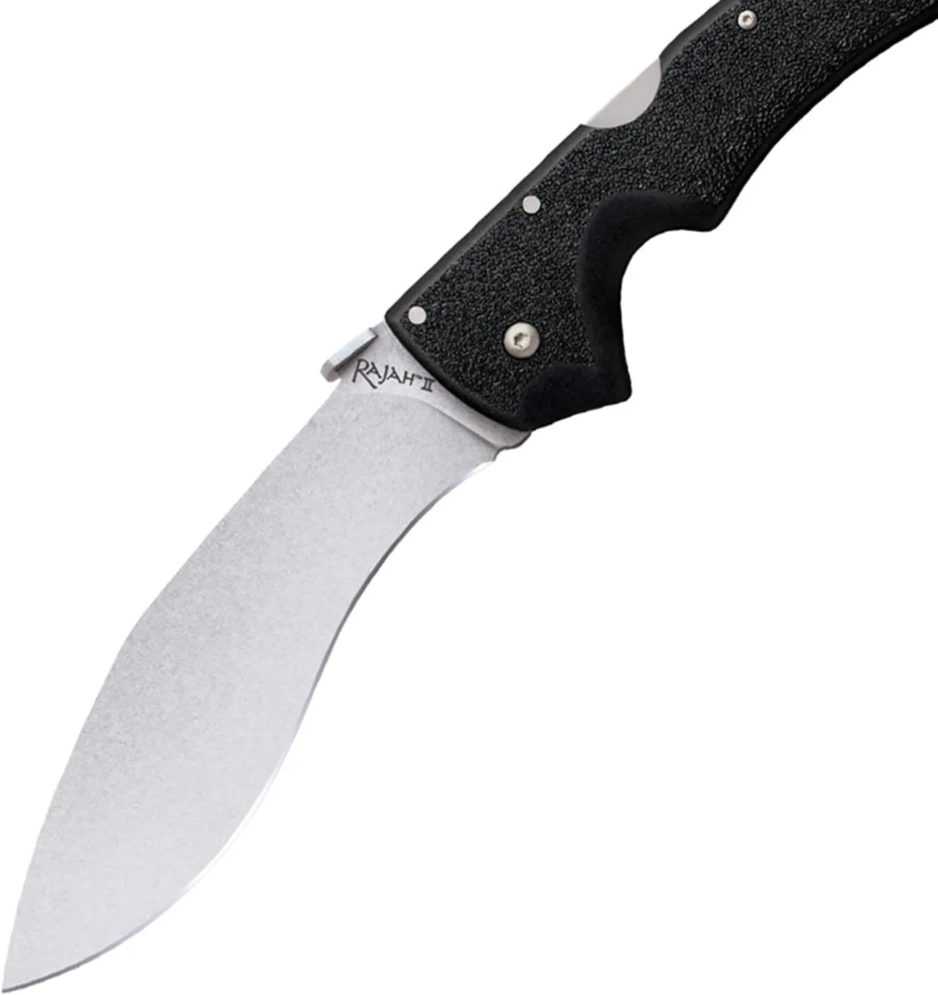 Cold Steel Rajah Series Japanese AUS10A Razor-Sharp Blade Griv-Ex Handle Tactical Folding Knife with Tri-Ad Lock, Ambidextrous Pocket/Belt Clip