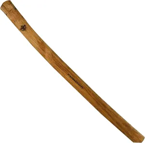 Condor Tool & Knife Replacement Hickory Handle Francisca Throwing Axe - Solid Wooden Hatchet Handle with a Firm Grip Made from Burnt American Hickory - Axe Head Not Included - 0oz