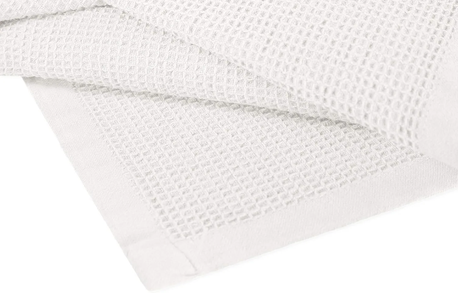 Crover All Season Waffle Premium Thermal Blanket Twin Size 66”x90” Durable Soft Cozy Breathable Weave Design 100% Cotton, Ivory