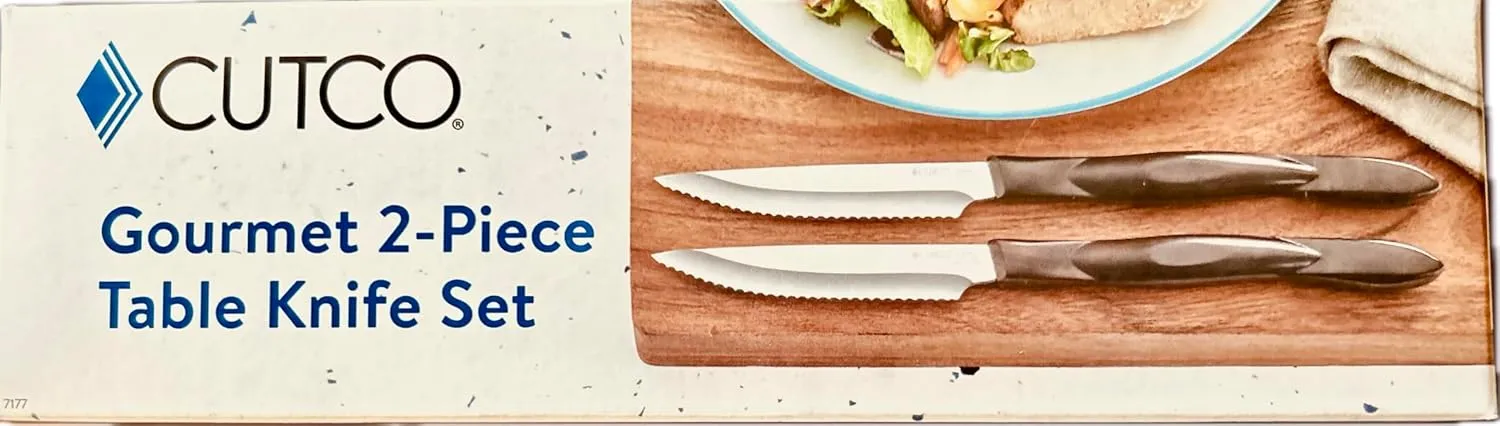 Cutco 4159 Gourmet 2-Piece Table Knife Set