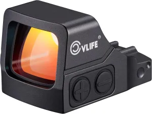 CVLIFE WildHawk Motion Awake 3000G Shockproof 3 MOA Pistol Red Dot, Compatible with RMS/RMSC/RMR,Sight for Compact Handguns, Open Reflex Optics Sight with Adapter for RMR&MOS & 21MM Picatinny.