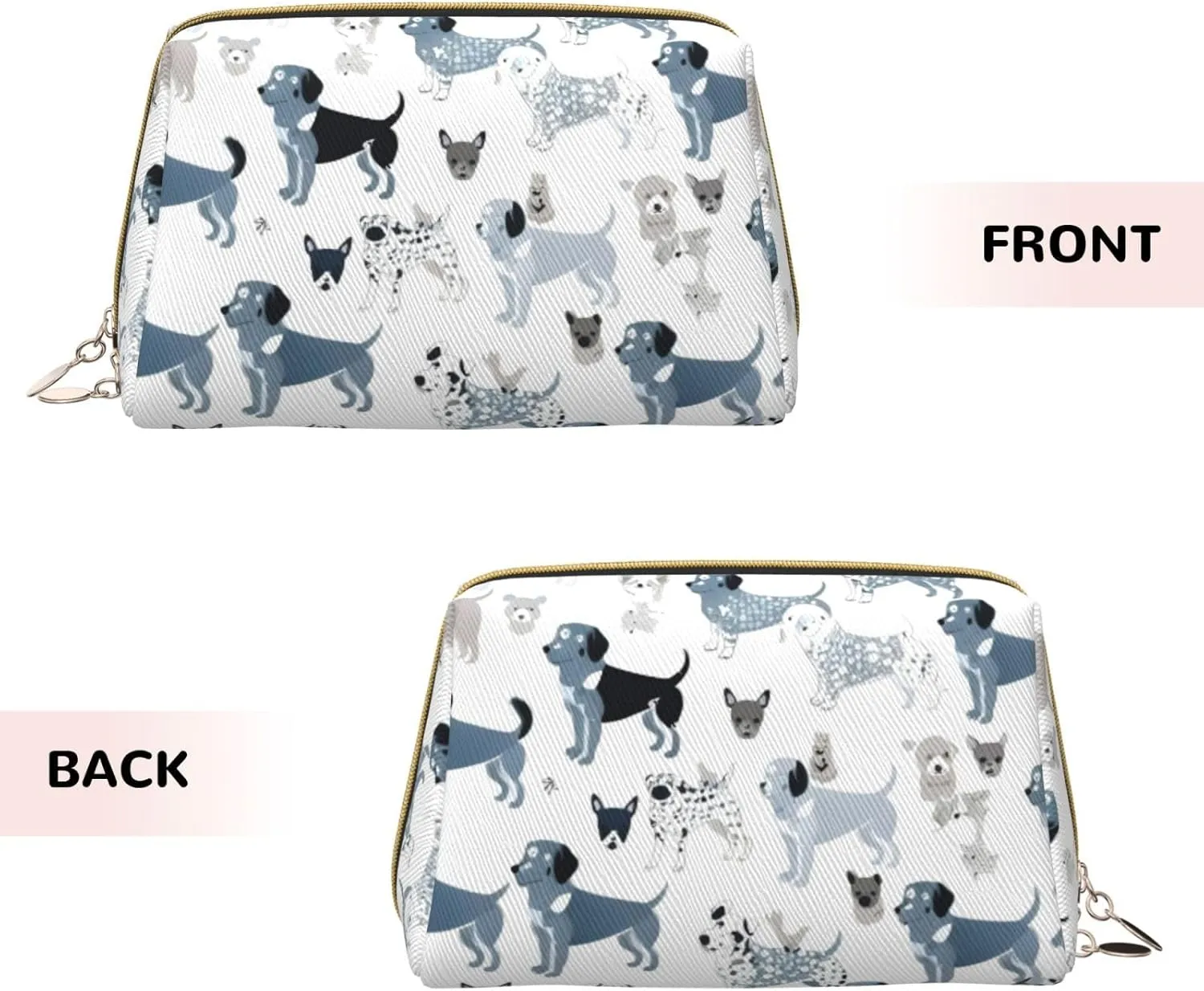 Dachshund Dog Toiletry Pouch, Travel-Friendly Makeup Organizer For Makeup Brushes, Lipsticks