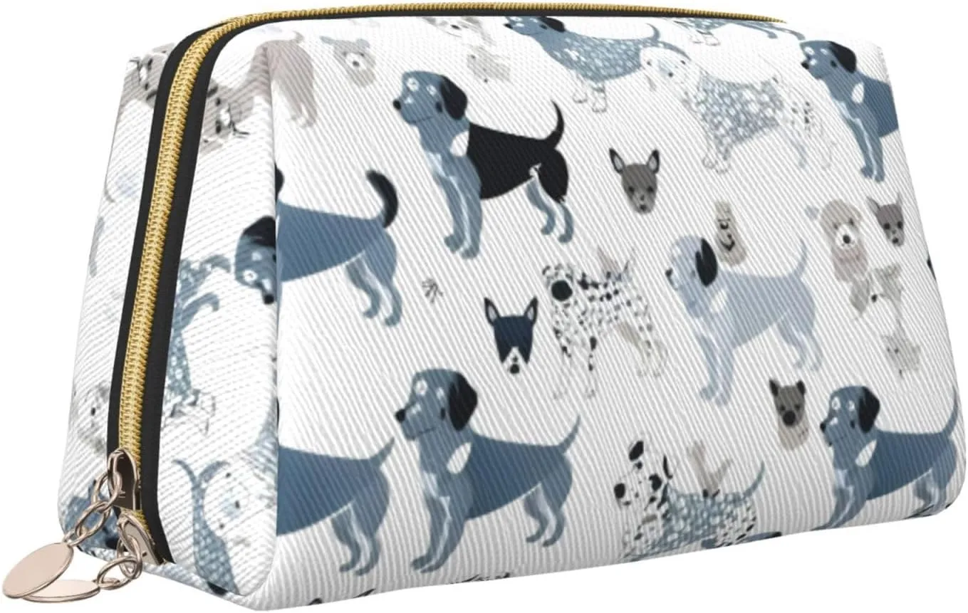 Dachshund Dog Toiletry Pouch, Travel-Friendly Makeup Organizer For Makeup Brushes, Lipsticks