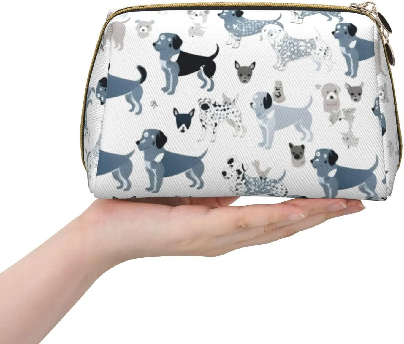 Dachshund Dog Toiletry Pouch, Travel-Friendly Makeup Organizer For Makeup Brushes, Lipsticks