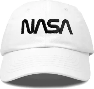 DALIX NASA Embroidered Mens Womens Cotton Dad Hat Baseball Cap Adjustable