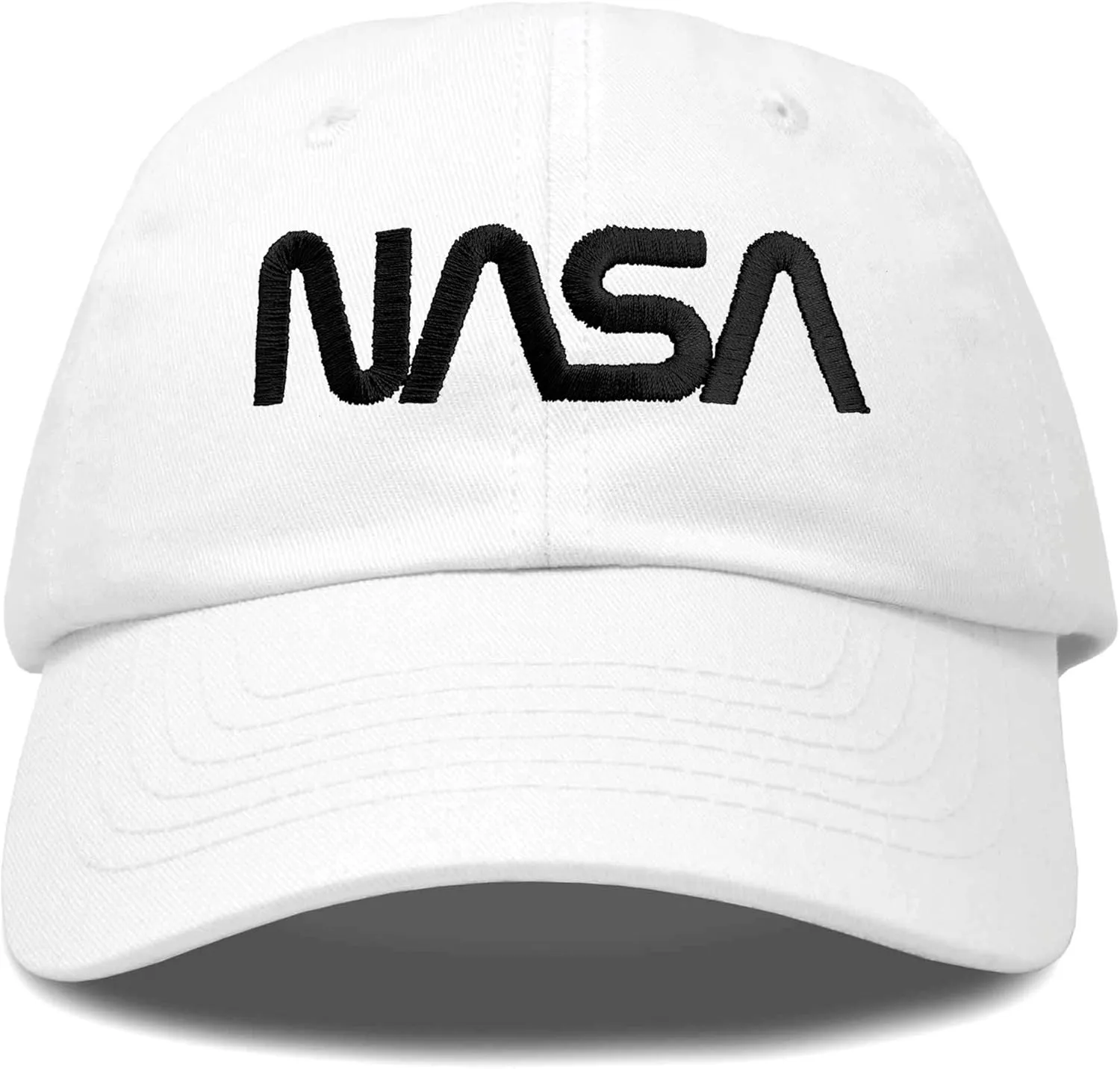 DALIX NASA Embroidered Mens Womens Cotton Dad Hat Baseball Cap Adjustable