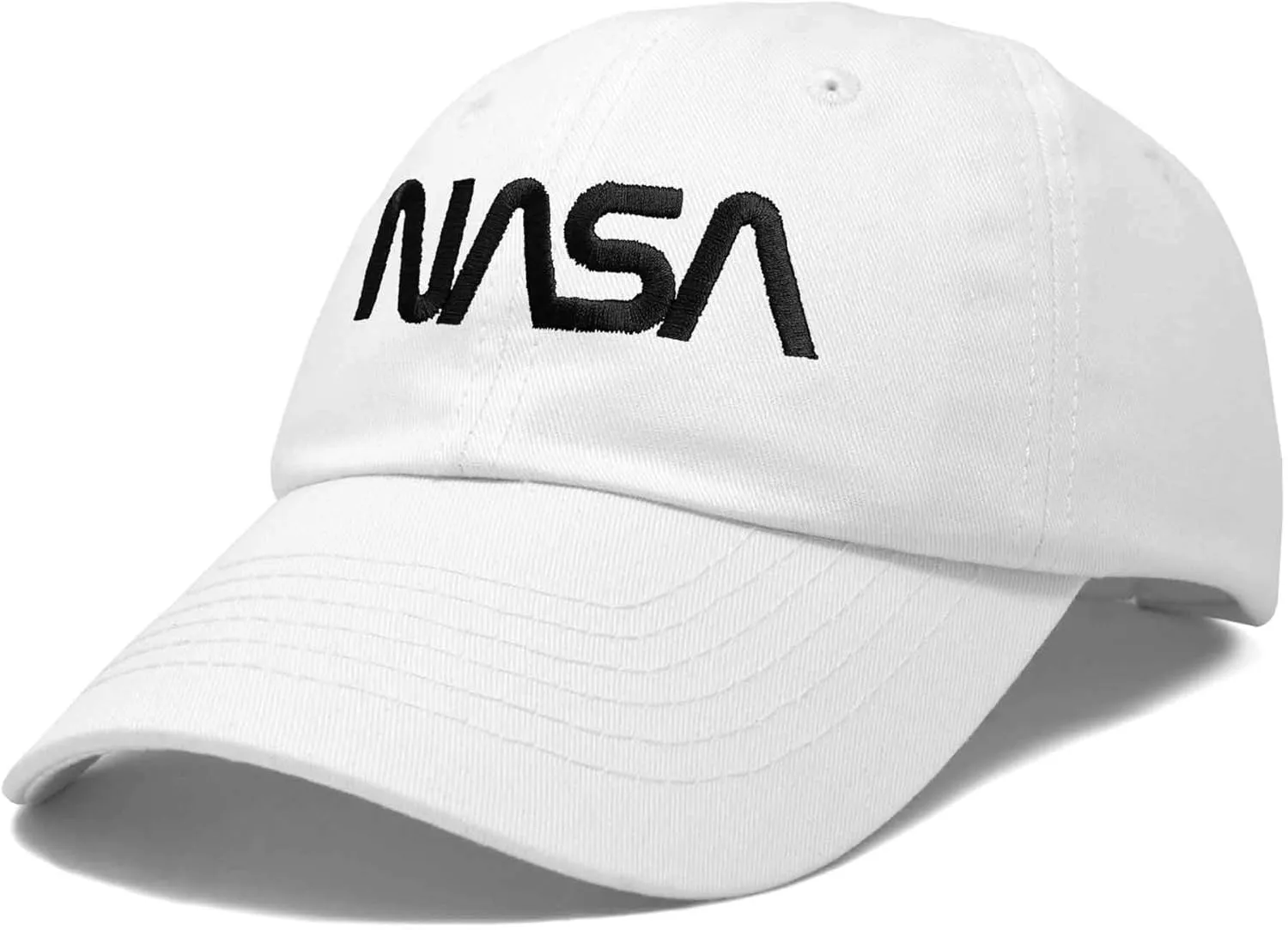 DALIX NASA Embroidered Mens Womens Cotton Dad Hat Baseball Cap Adjustable