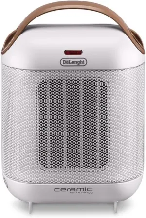 Delonghi HFX30C15.W Capsule Ceramic Heater, White