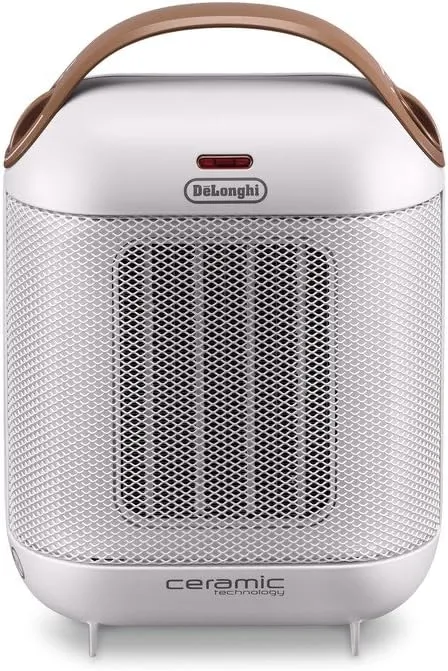 Delonghi HFX30C15.W Capsule Ceramic Heater, White