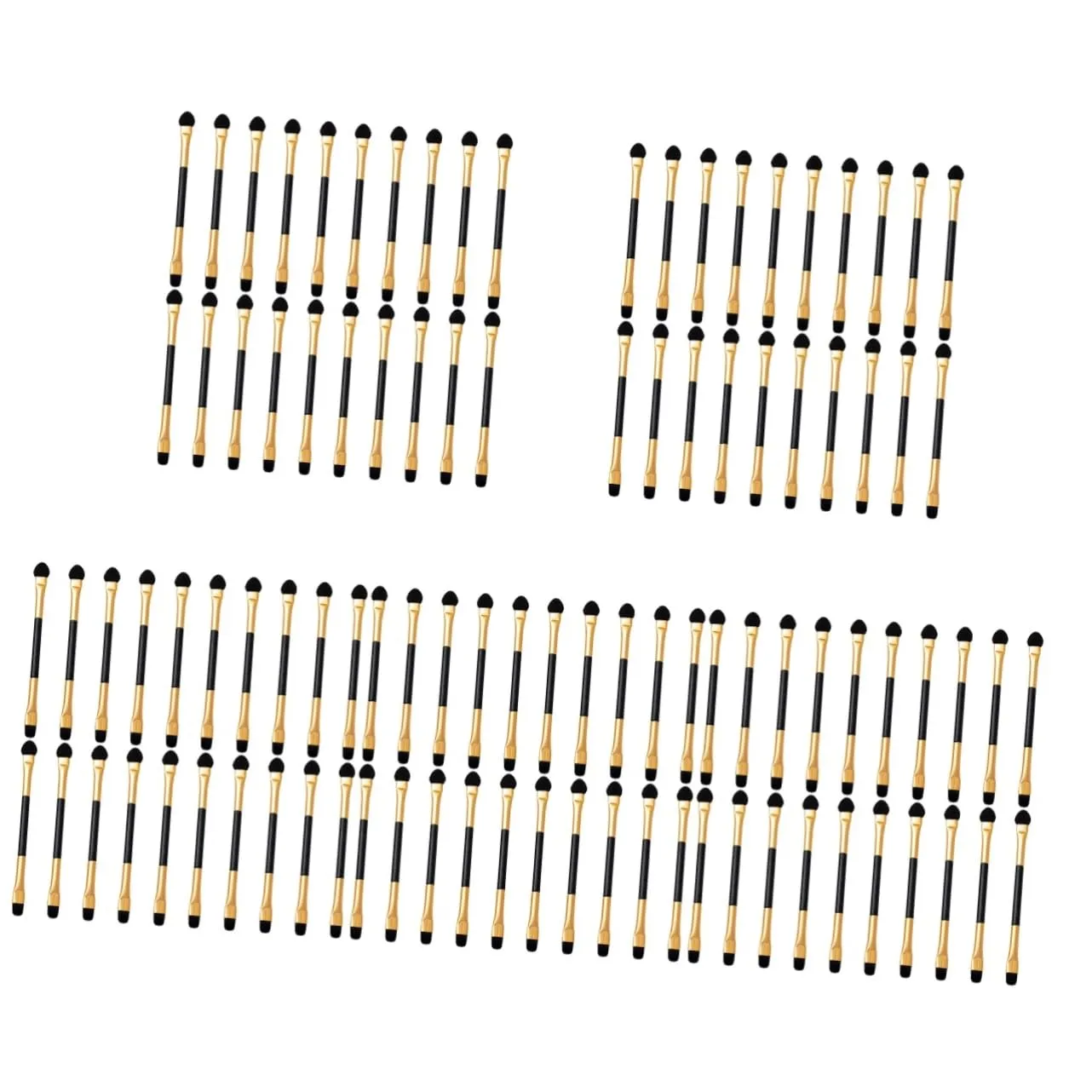 Didiseaon 100pcs Dual-ended Eye Shadow Brush for Women Versatile Makeup Applicators for Eye Makeup Compact Design for Option