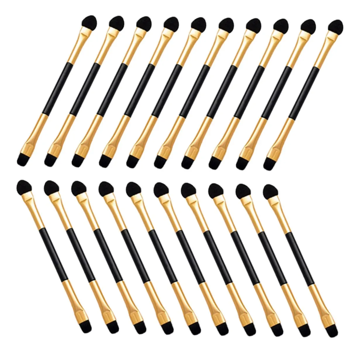 Didiseaon 100pcs Dual-ended Eye Shadow Brush for Women Versatile Makeup Applicators for Eye Makeup Compact Design for Option