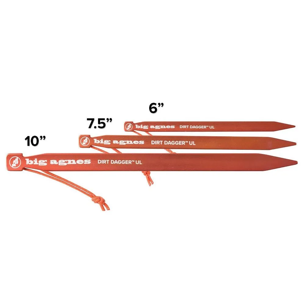 Dirt Dagger UL Tent Stakes