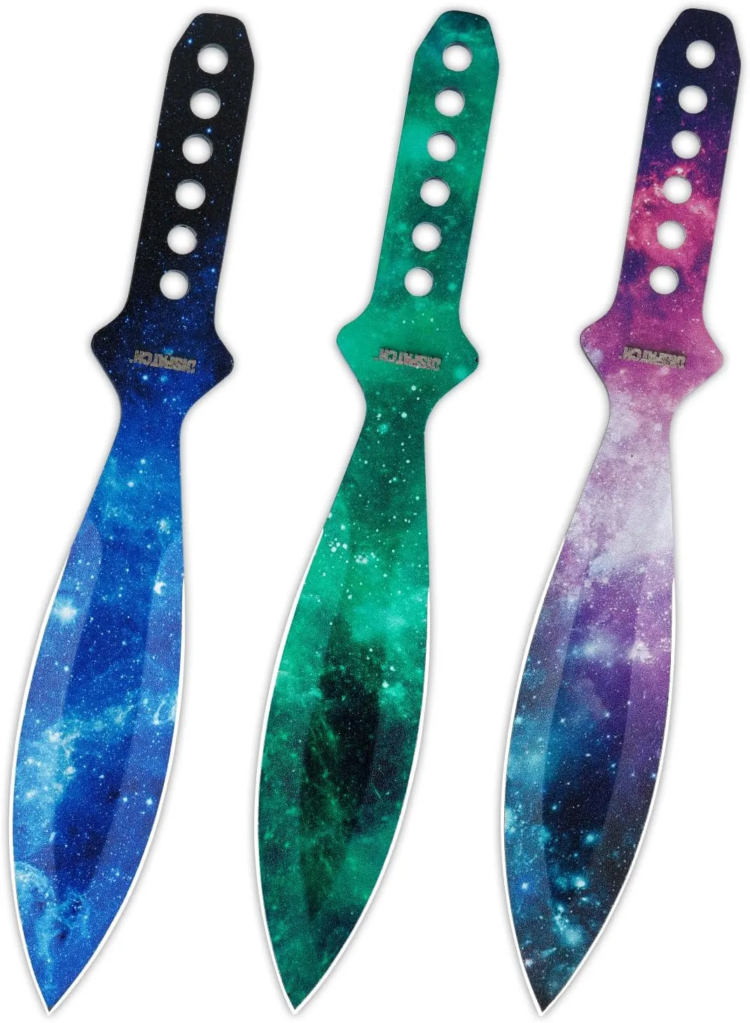 Dispatch Stainless Steel Throwing Knives Set of 3 with Nylon Sheath Well Balanced Kunai Throwing Knife for Recreation and Competition
