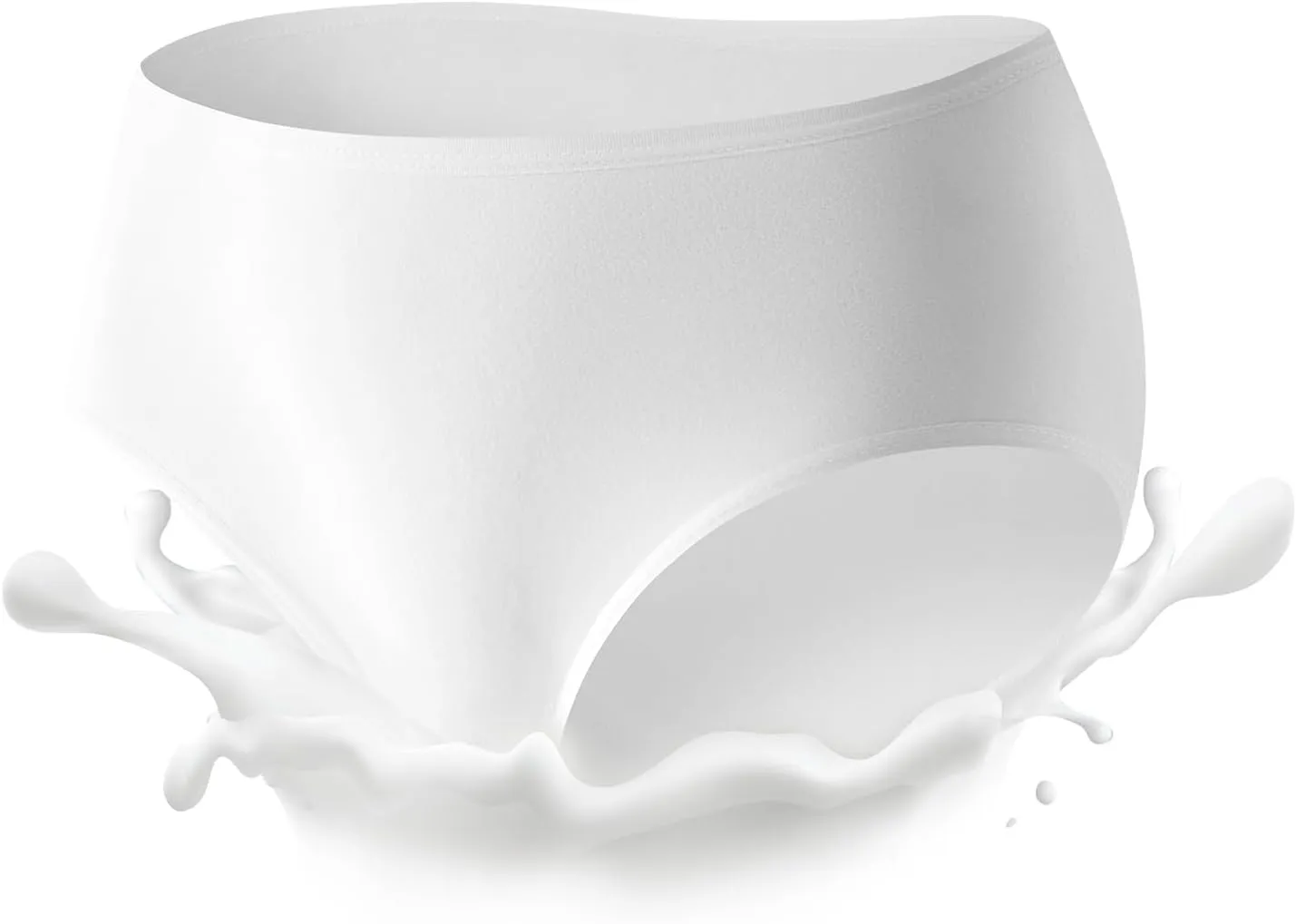 Disposable Underwear for Women, High Waisted Ladies Panties for Travel Emergencies,10/20 Pack White Regular Briefs