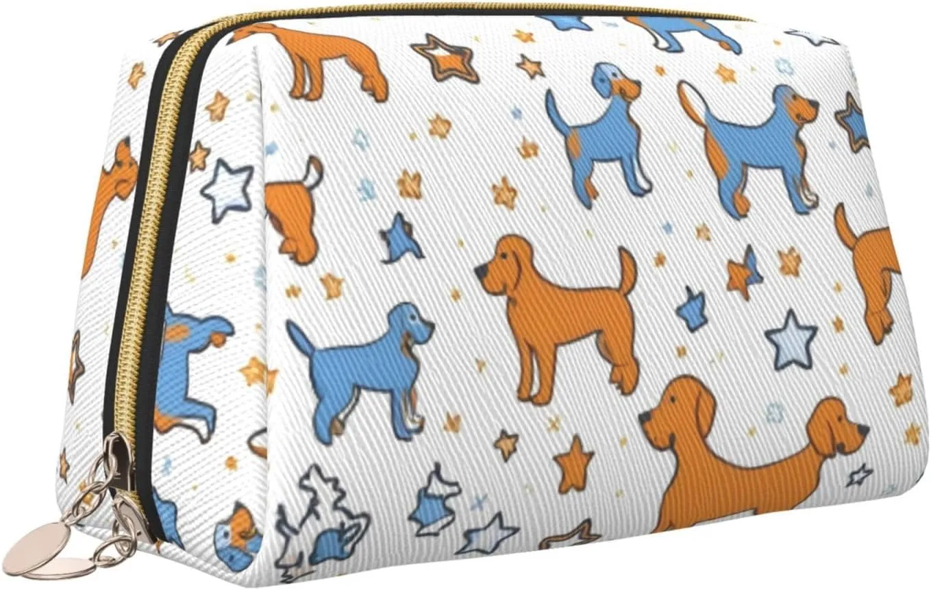 Dog Toiletry Pouch, Travel-Friendly Makeup Organizer For Makeup Brushes, Lipsticks