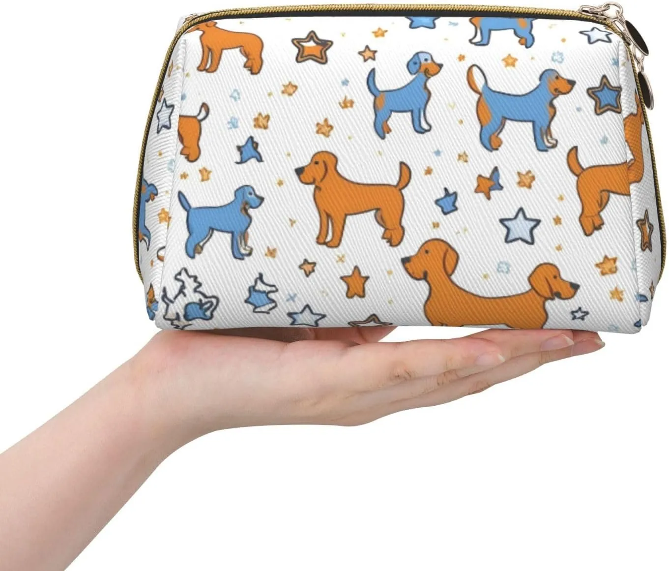 Dog Toiletry Pouch, Travel-Friendly Makeup Organizer For Makeup Brushes, Lipsticks