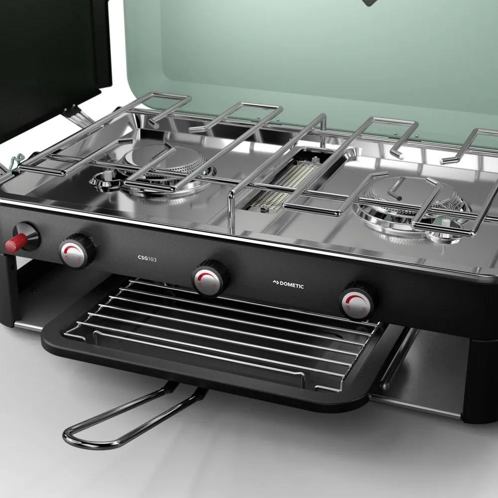 Dometic CSG103 Portable Gas Stove with Grill - No Longer Available