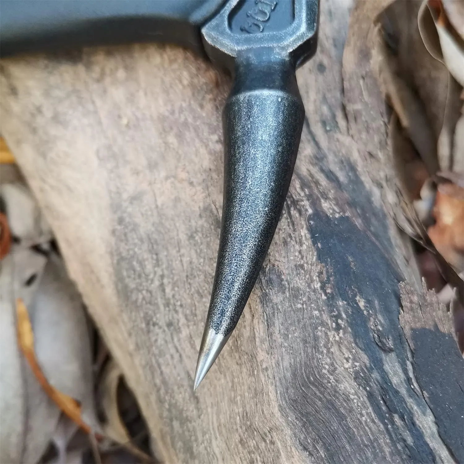 DOOM BLADE 2P Camping Hatchet Axe with Nylon Sheath,Tomahawk Viking Forged High Carbon Steel,Portable Camping Axe for Outdoor Splitting Wood,Hunting Survival