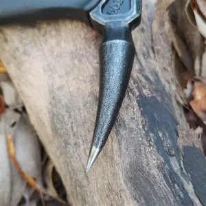 DOOM BLADE 2P Camping Hatchet Axe with Nylon Sheath,Tomahawk Viking Forged High Carbon Steel,Portable Camping Axe for Outdoor Splitting Wood,Hunting Survival