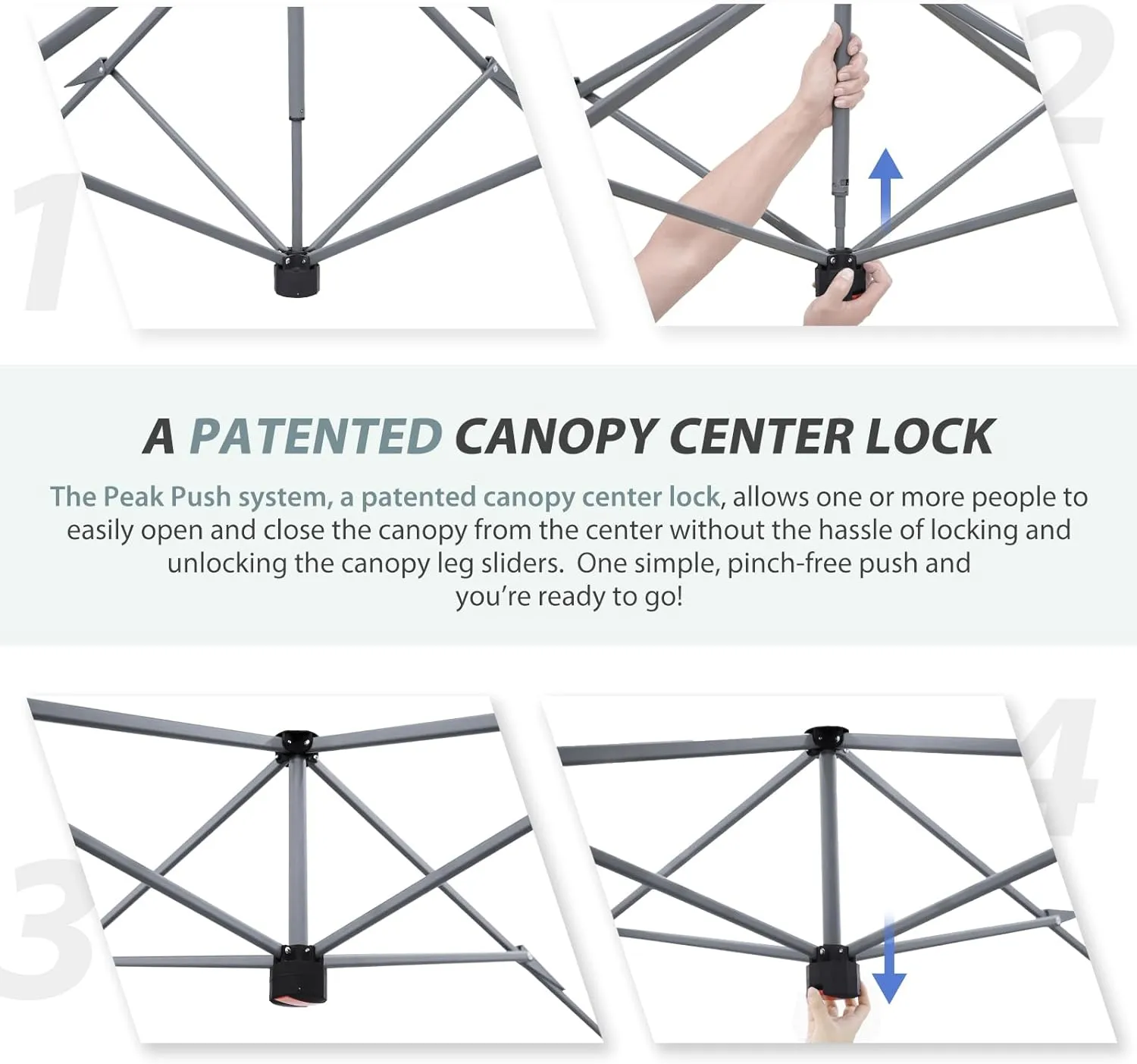 EAGLE PEAK 13x13 Pop up Canopy Tent w/One Wall, Instant Canopy Easy Set up Folding Shelter w/One Privacy Curtain, 169 Square Feet Sun Shade, Red