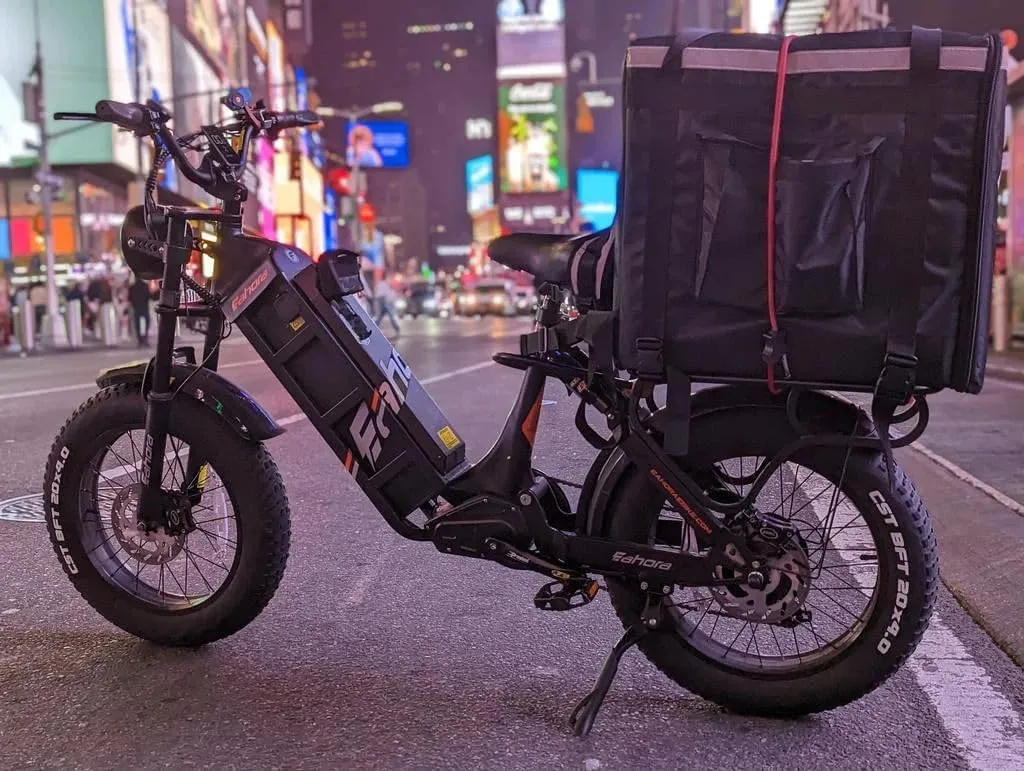 eAhora Juliet Pro-II Electric Bike - 2000W/4400W 34/43MPH Long Range 70AH 52V Ebike for Adults, 120-220Miles 20" Fat Tire Full Suspension Mountain E-Bike