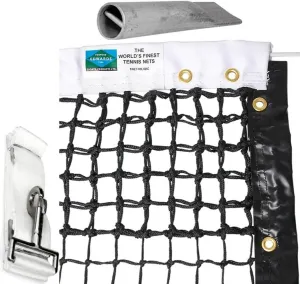 Edwards 42' Tennis Net w Center Strap & Pipe Anchor Included - Court Equipment Package