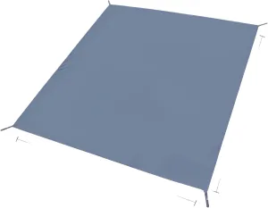 [Ellniges]【Waterproof Camping Ground Sheet】210D Oxford Hexagon Tarp with PU2000 Coating, Heavy-Duty Tear-【Multipurpose Outdoor Mat】for Tent Footprint, Picnic, Family Camping Gear (210x240cm w/Stakes)