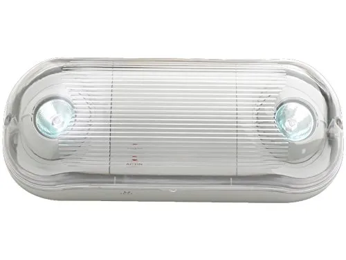 EMAMRWP - Flame-Retardant High Impact Thermoplastic Outdoor Weatherproof Emergency Light