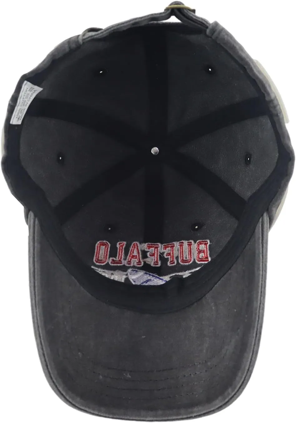 Embroidered City Football Hat for Men Women, Adjustable Unisex Cotton Fans Baseball Cap