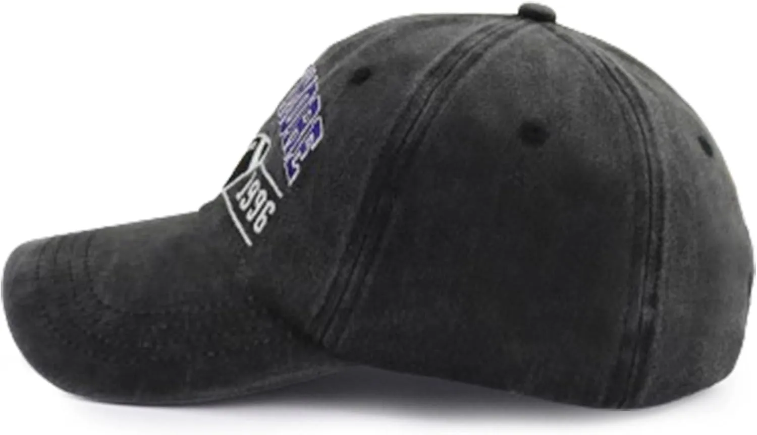 Embroidered City Football Hat for Men Women, Adjustable Unisex Cotton Fans Baseball Cap