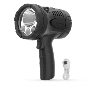 Energizer LED Rechargeable Spotlight PRO-600, IPX4 Water Resistant Spot Light, Ultra Bright Flashlight for Work, Outdoors, Emergency Power Outage (USB Cable Included)