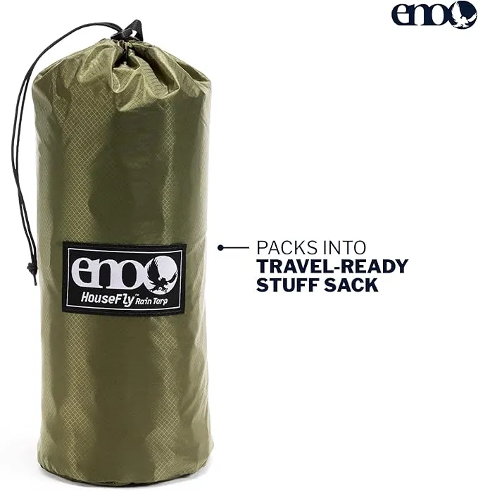 ENO - Eagles Nest Outfitters HouseFly Rain Tarp, Ultralight Camping Tarp
