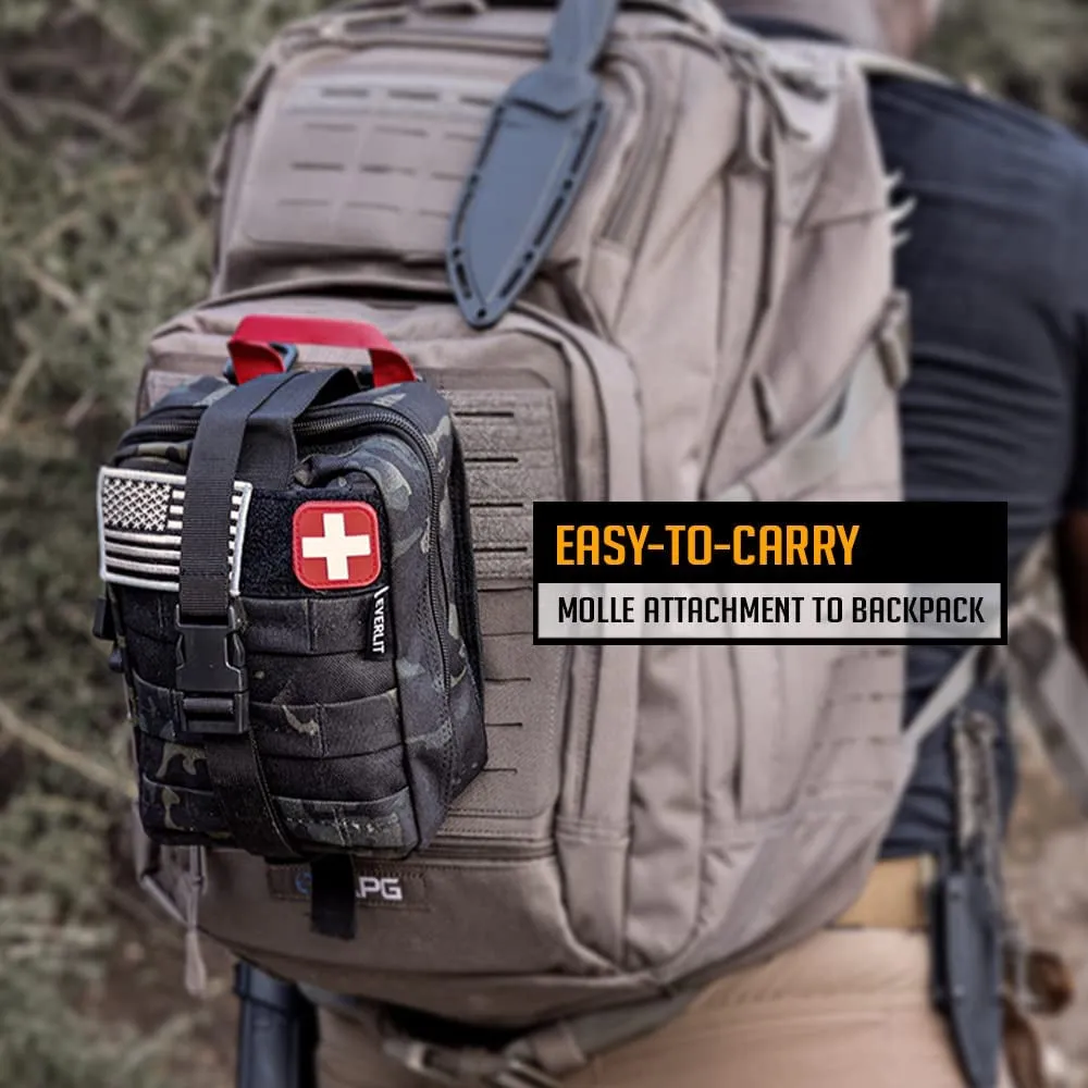 EVERLIT 250-Piece Tactical First Aid Kit