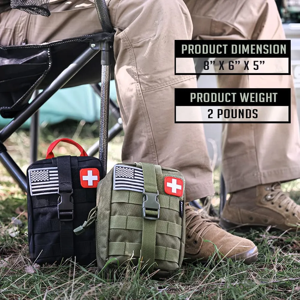 EVERLIT 250-Piece Tactical First Aid Kit